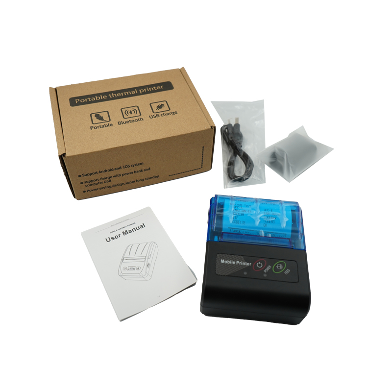 Bluetooth bärbar termisk skrivare