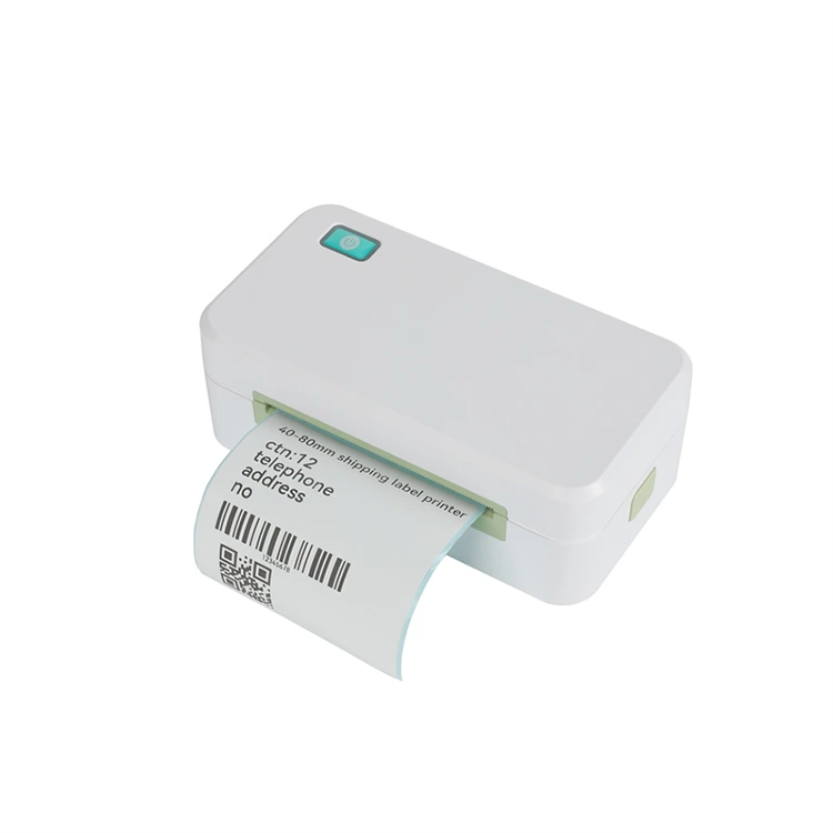 80 mm termisk bläckfri etikettmaskin