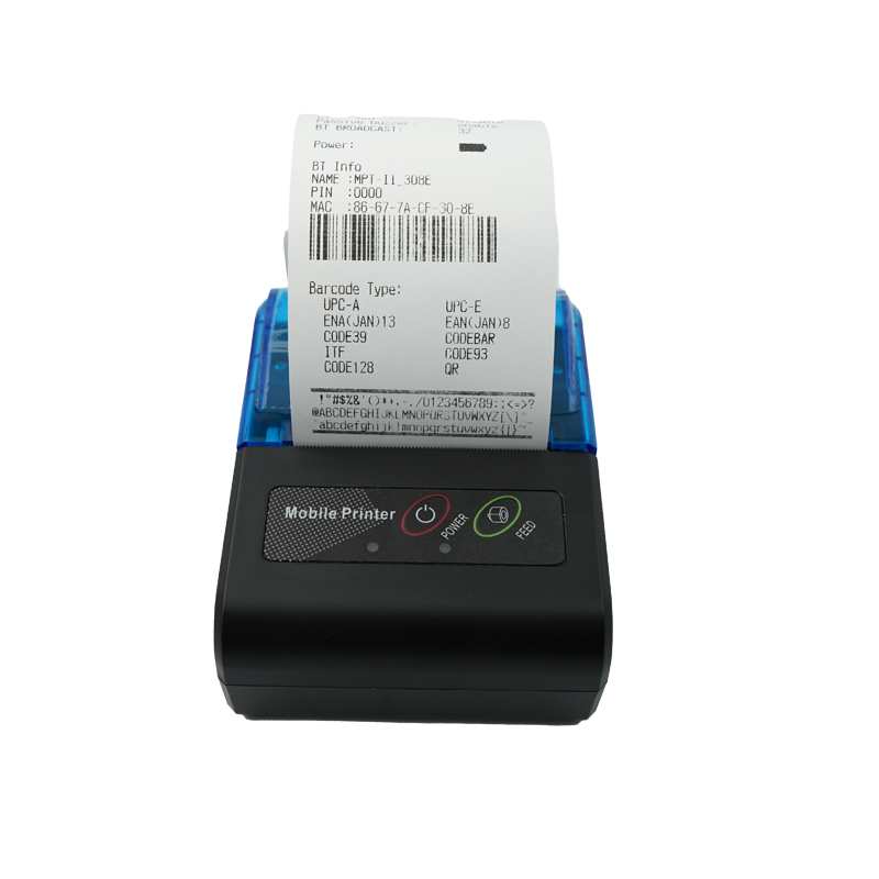 Bluetooth bärbar termisk skrivare Bluetooth bärbar termisk skrivare